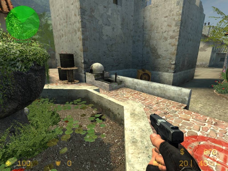 This position gives the Terrorists the maximum amount of coverage options, most importantly from CT spawn, where the Terrorist are far outside the bomb damage radius with the bomb perfectly in view.